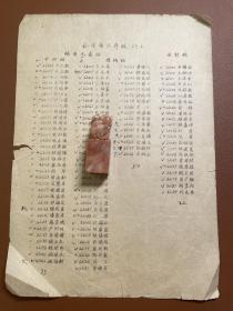 1959 年 南京大学 化学系三年级 稀有元素组、放射组 学生名单