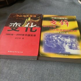 变化 1990年-2002年中国实录，交锋《当代中国三次思想解放实录》，现代化的陷阱