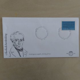 HFDC102荷兰1972年托尔贝克逝世100周年 政治家 名人名言“世界上要做的事比以前更多了” 外国首日封FDC 1全 有压痕，随机发