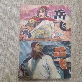 连环画 岳飞 全套（上、下集）（吉林版）印量少！