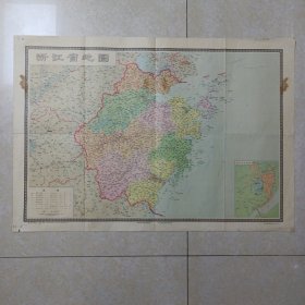 浙江省地图（品如图）