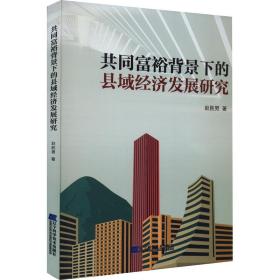 共同富裕背景下的县域经济发展研究 经济理论、法规 赵胜男