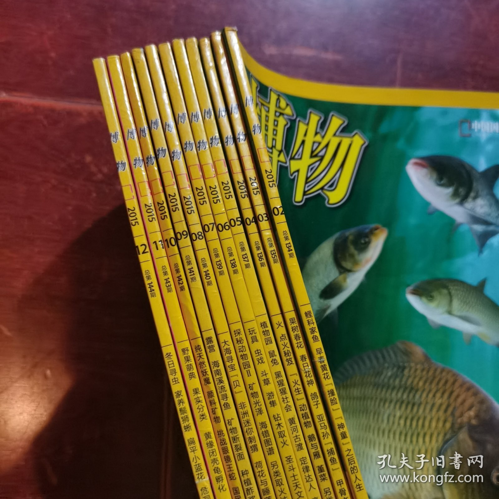 博物杂志2015年全12册 第1 2 3 4 5 6 7 8 9 10 11 12期.）中国国家地理博物杂志2015年12本合售 博物2015全年12期