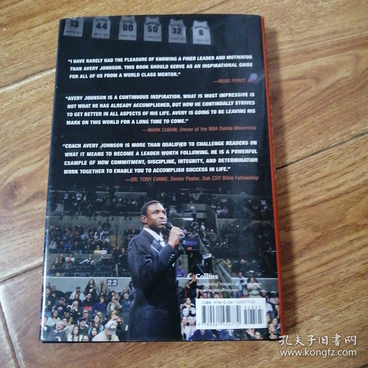 ASPIRE HIGHER：2006 NBA COACH OF THE YEAR AVERY JOHNSON  （追求更高：2006年 NBA 年度最佳教练AVERY JOHNSON ）（16开本精装，外文原版书）