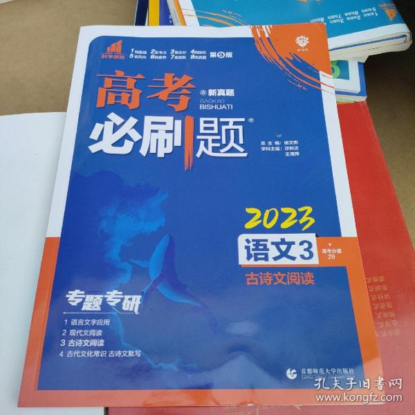 理想树 2019版 高考必刷题 语文3 古诗文阅读 高中通用 适用2019高考