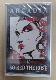 原版磁带卡带 arcadia so red the rose 全新未拆封