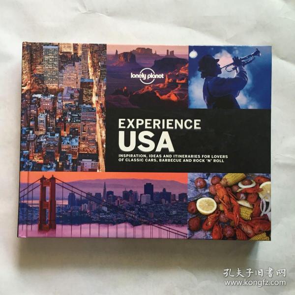 《美国体验之旅  Experience USA 英文原版孤独星球 LonelyPlanet  精装