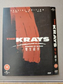 电影 DVD：双生杀手 英国（彼得·米达克导演作品 根据真实事件改编 讲述双胞胎兄弟控制伦敦黑社会的故事）（盘面干净 基本全新）