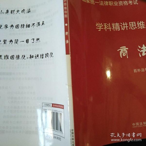 司法考试20192019国家统一法律职业资格考试学科精讲思维导图：商法