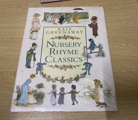 （划算）Kate Greenaway Nursery Rhyme Classics，              漂亮插图，精装， 超大开本12开