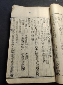 清代中医刻本《外刻正宗》两册合订本