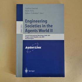 英文原版：Engineering Societies in the Agents World II基于代理技术的工程社会２（目录见图）