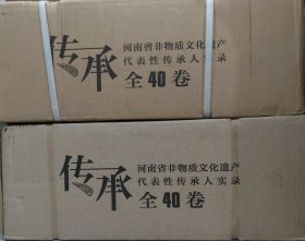 河南省非物质文化遗产代表性传承人实录·全40卷