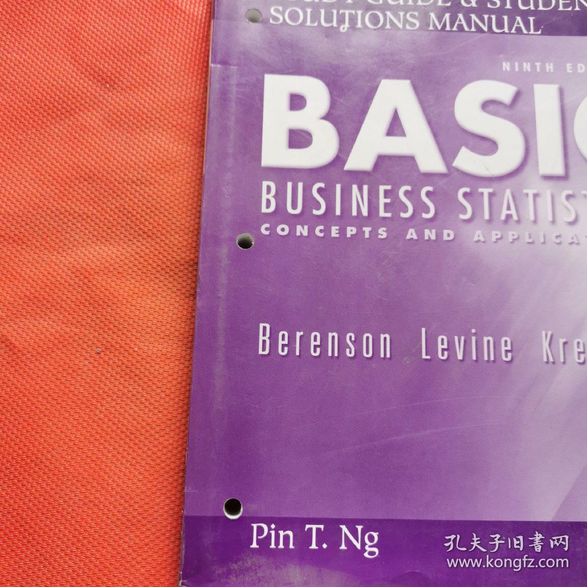 BASIC BUSINESS STATISTICS:Concepts and  Applications