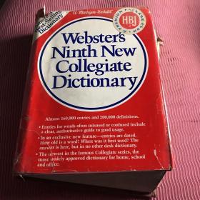 Websters Ninth  New   Collegiate Dictionary