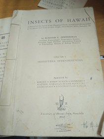 INSECTS OF HAWAII夏威夷昆虫