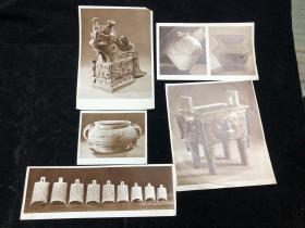 青铜器画片 5张（ff5号箱）。