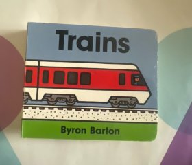 英文原版绘本 纸板书 Byron Barton 交通工具系列五本套 Planes / Boats/ Trains/ Trucks / Machines At Work 极其经典 任何时候都不会过时的传家宝级英语绘本启蒙书