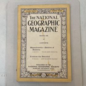 美国发货national geographic美国国家地理1920年3月美国马萨诸塞州，福尔摩沙（台湾）B
