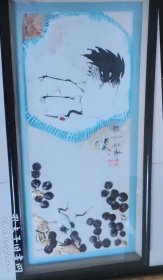 延年益寿贝雕画