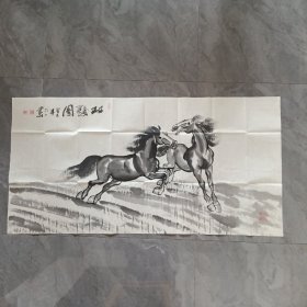 陕西画家王静勋画作一幅（一）