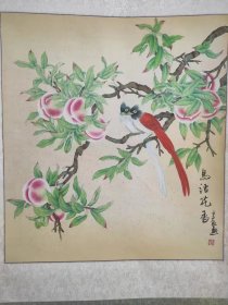 王蒙画作鸟语花香