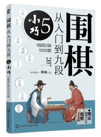 正版现货 围棋从入门到九段5.小巧（1段到2段1000题） 陈禧、胡啸城、卫泓泰  著 1化学工业出版社