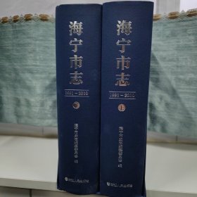 海宁市志1991—2010上下 全新带函盒