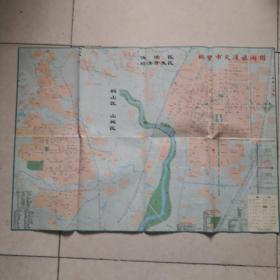 中国优秀旅游城市一鹤壁市交通旅游图