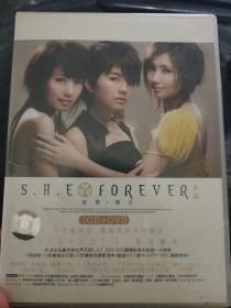 SHE FOREVER 永远新歌+精选（内含4张光盘）