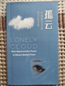 绝版诗集孤云，中国新诗名家更多代表作，所选诗歌皆为新诗代表作，翻译得当。装帧设计精美，印量极少。