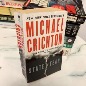 state of fear by Michael Crichton 英文原版小说