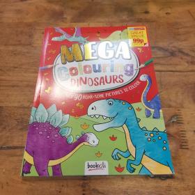 MEGA Colouring DINOSAURS