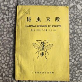 昆虫天敌 1986.8－2