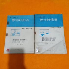 高中化学专项总结 专题专项 系列丛书 第一册高中化学专项训练   第二册高中化学专项总结   2本合售