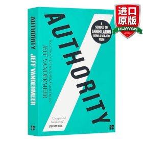 英文原版 The Southern Reach Trilogy (2) Authority 遗落的南境 2: 当权者 英文版 进口英语原版书籍