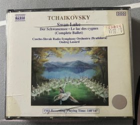 cd唱片 柴可夫斯基 天鹅湖 外盒如图 碟片完好无划痕