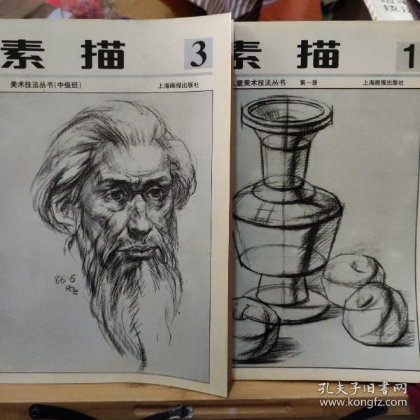 少年儿童美术技法丛书  素描第三册