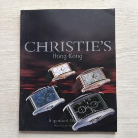 佳士得CHRISTIE`S  important watches 2003