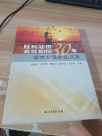 胜利油田高效勘探30年学术交流会论文集