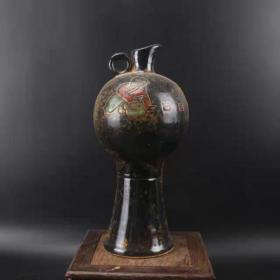 宋 定窑易定刻花瓶 古董古玩 老货收藏 真品到代 景德镇仿古瓷器