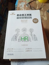 名企员工关系最佳管理实践·名企HR最佳管理实践系列丛书