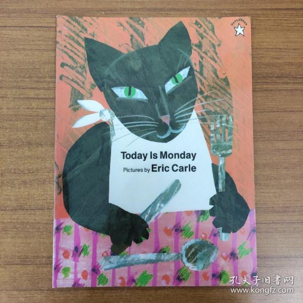 英文原版 Today is Monday Pictures by Eric Carle