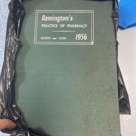雷明登实用药物大全：英文版：Remington\s Practice of Pharmacy 1956年精装版