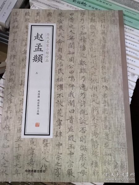 赵孟頫（三）·历代名家小楷珍品 无逸 闲邪公家传 卫宜人墓志 大元敕藏御服之碑