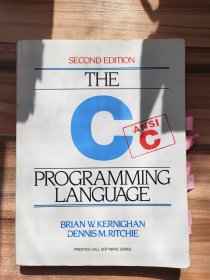 The C Programming Language：-