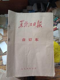 黑龙江日报合订本1994年5月