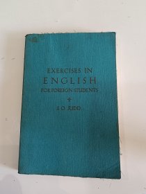 Exercises in English for foreign students针对外国学生的英语训练题(LMEB30130)