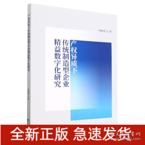 产权异质下传统制造型企业精益数字化研究