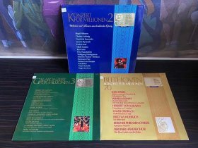德版 古典音乐 无划痕 3张12寸LP黑胶唱片打包出 标价是3张一共的价钱